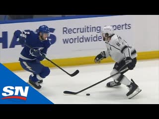 Alexander volkov pulls a slick move on drew doughty to set up alex killorn