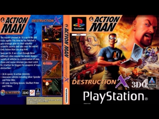Psone action man destruction x