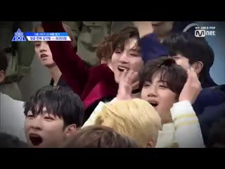 Trainees shocked mentors proud fans screaming rival team threatened han seungwoo talented hotel trivago