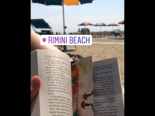 #📚 #timetoread#italy#beach#vacanza#🌊 #enjoy