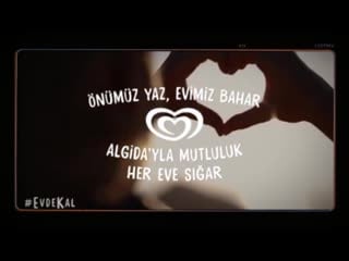 Algida mutluluk her eve sığar reklamı