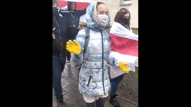 Минчане выходят на воскресную акцию