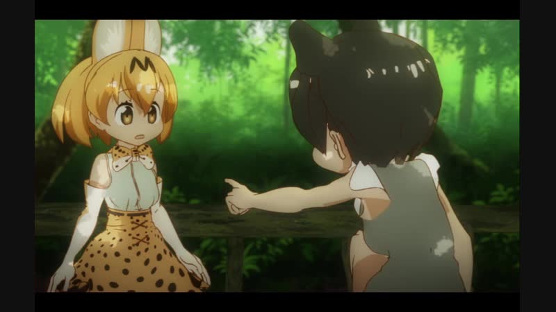 Друзья зверушки / kemono friends (1 12 серии)