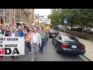 03 08 2020 pegida live vom neumarkt dresden