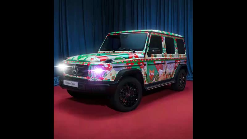 Mercedes benz happy new year mp4