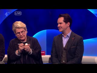 The last leg 19x02 jimmy carr, sandi toksvig