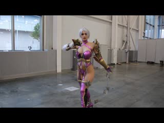 Ivy valentine cosplay (soul calibur 6) by juk cosplay at comic con russia 2018