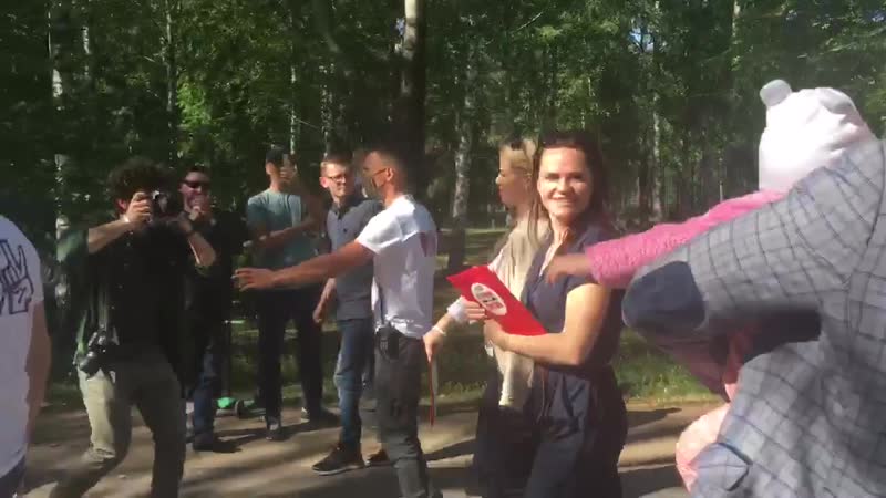 Новополоцк встречает светлану тихановскую!