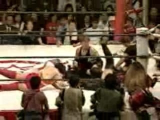 Lioness asuka, meiko satomura vs aja kong, devil masami