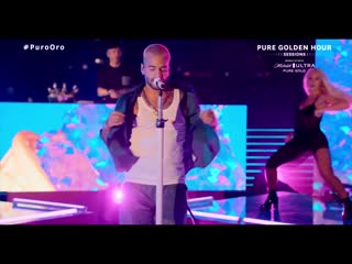 Maluma papi juancho live | ultra pure golden hour sessions