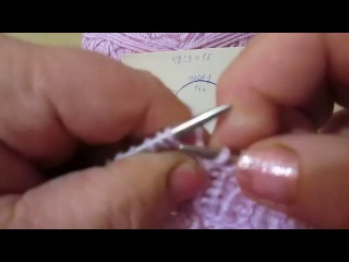 Вязание свитера круговыми спицами без швов watch online
