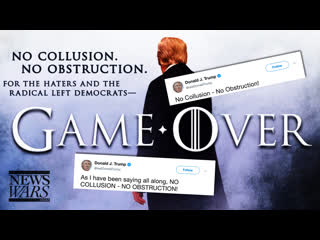 Trump releases “no collusion!” video