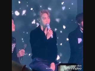 181220 0 x festa with exo first snow ️ kai