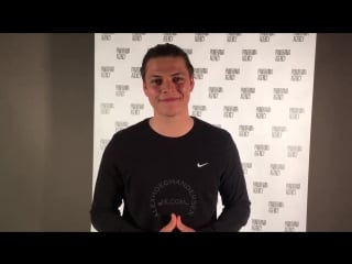 Alex høgh andersen передаёт привет фанатам из россии (ivar the boneless ивар бескостный vikings викинги)