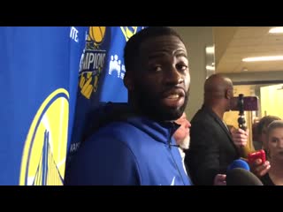 Draymond green on demarcus cousins no one can stop him same shit we knew years ago starting to see it again