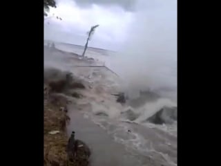 The house is sinking under water