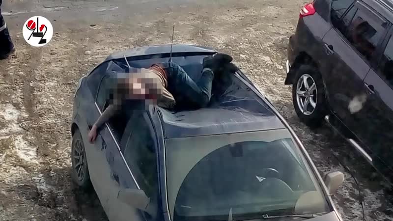 Тау упал с 10 этажа на "опель" и выжил