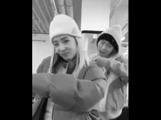 Sandara park went for 'any song challenge' with zico at the most unexpected place and time