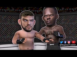 Israel adesanya goes to war with kelvin gastelum to become the second african