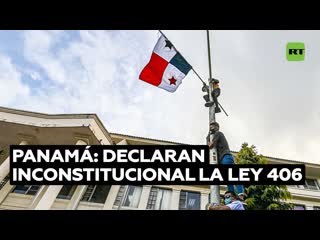 Corte suprema de panamá declara inconstitucional la polémica ley minera que desató protestas