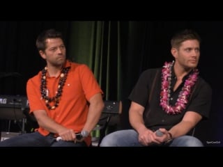 Honcon jensen ackles and misha collins full panel 2017