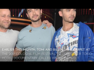 Tokio hotel’s tom bill kaulitz step out ahead of dream machine tour 2017!