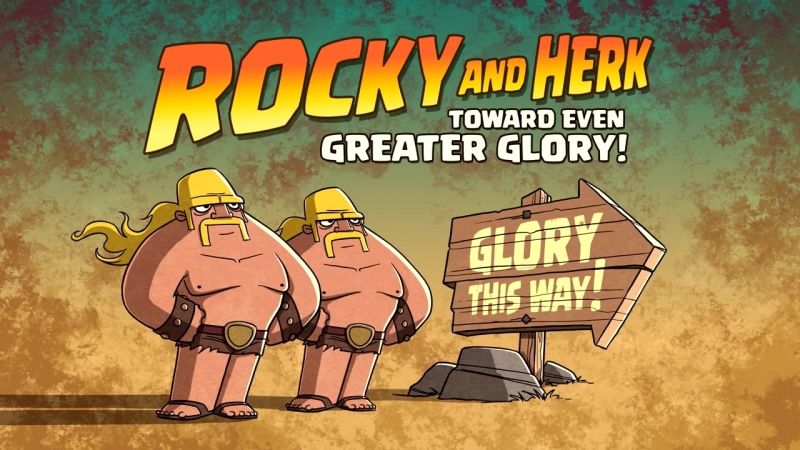 Clash a rama #7 красный шар варваров