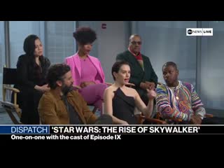 The interview concludes with @paulafaris asking daisy ridley if she considers herself the legend of a new generation