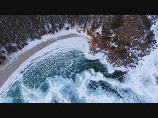 Best of winter baikal lake ice from above, aerial drone красивое видео лед озер