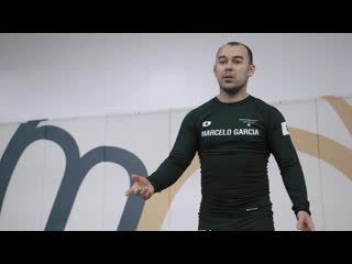 Marcelo garcia guard pull vs takedown, front headlock from butterfly sweep, double leg counter