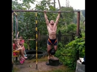 15 pull ups + 48 kg | @vitalii zelinskyi