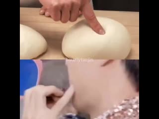 Dough poke test // seokjinism