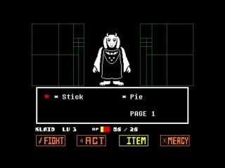 Undertale toriel boss fight