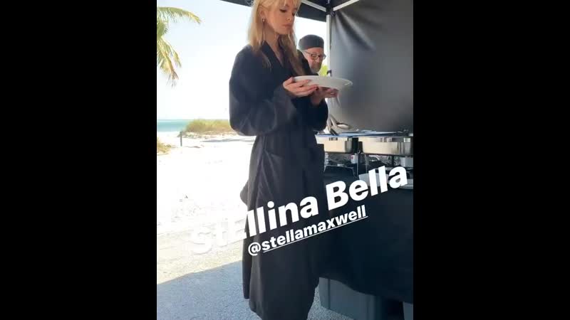 Subpost 3 new stella on set in miami! film projector feb 6 stellamaxwell ( 937 x 750 ) mp4