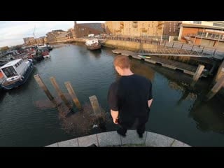 Freezing parkour water challenge storror 🇬🇧