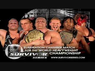 (wwe mania) survivor series 2002 world heavyweight championship elimination chamber match