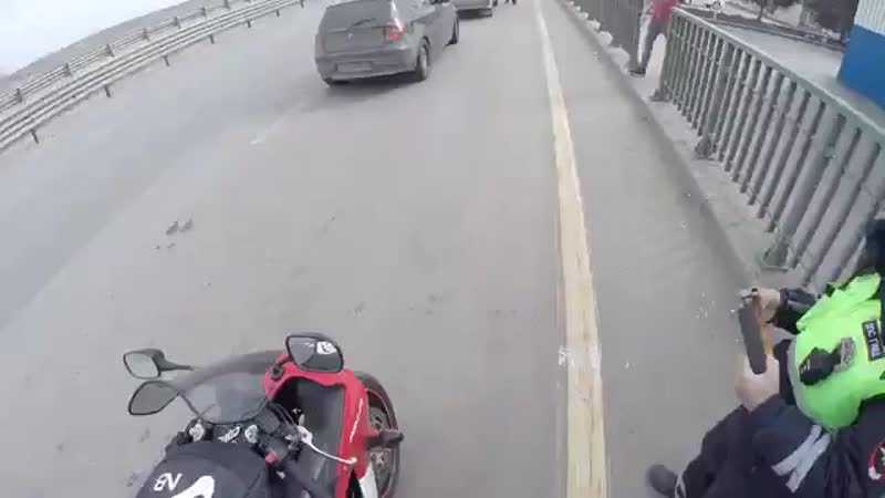 Замер светопропускаемости на мотоцикле