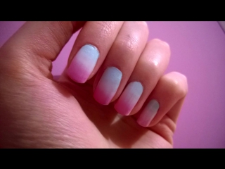 Как сделать маникюр градиент в домашних условиях (gradient nails)