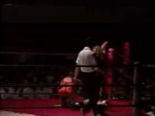 5 debbie malenko, sakie hasegawa vs aja kong, bison kimura (4/29/1992)