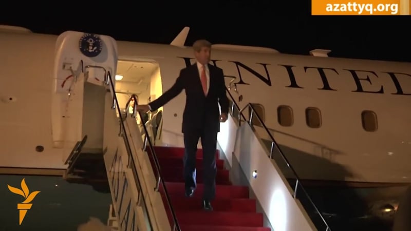 Госсекретарь сша джон керри в астане