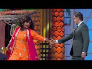 Sunil grover dhak dhak with anil kapoor funny moments zee cine awards 2018 1080p