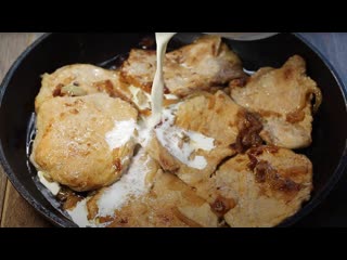 Сочная свинина в слиах на ужин!