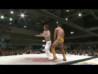 Bxb hulk & bxb masa (masaaki mochizuki) vs naruki doi & yamato (dragon gate rainbow gate 2014 day 2)