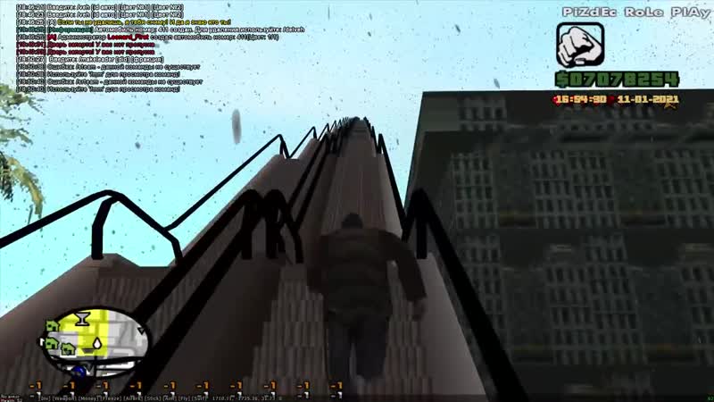 [lennyfirst] вновь открываю старый анархический сервер в gta samp (2b2t из мира samp)