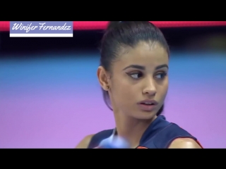 Winifer fernandez sexy indoor volleyball girl