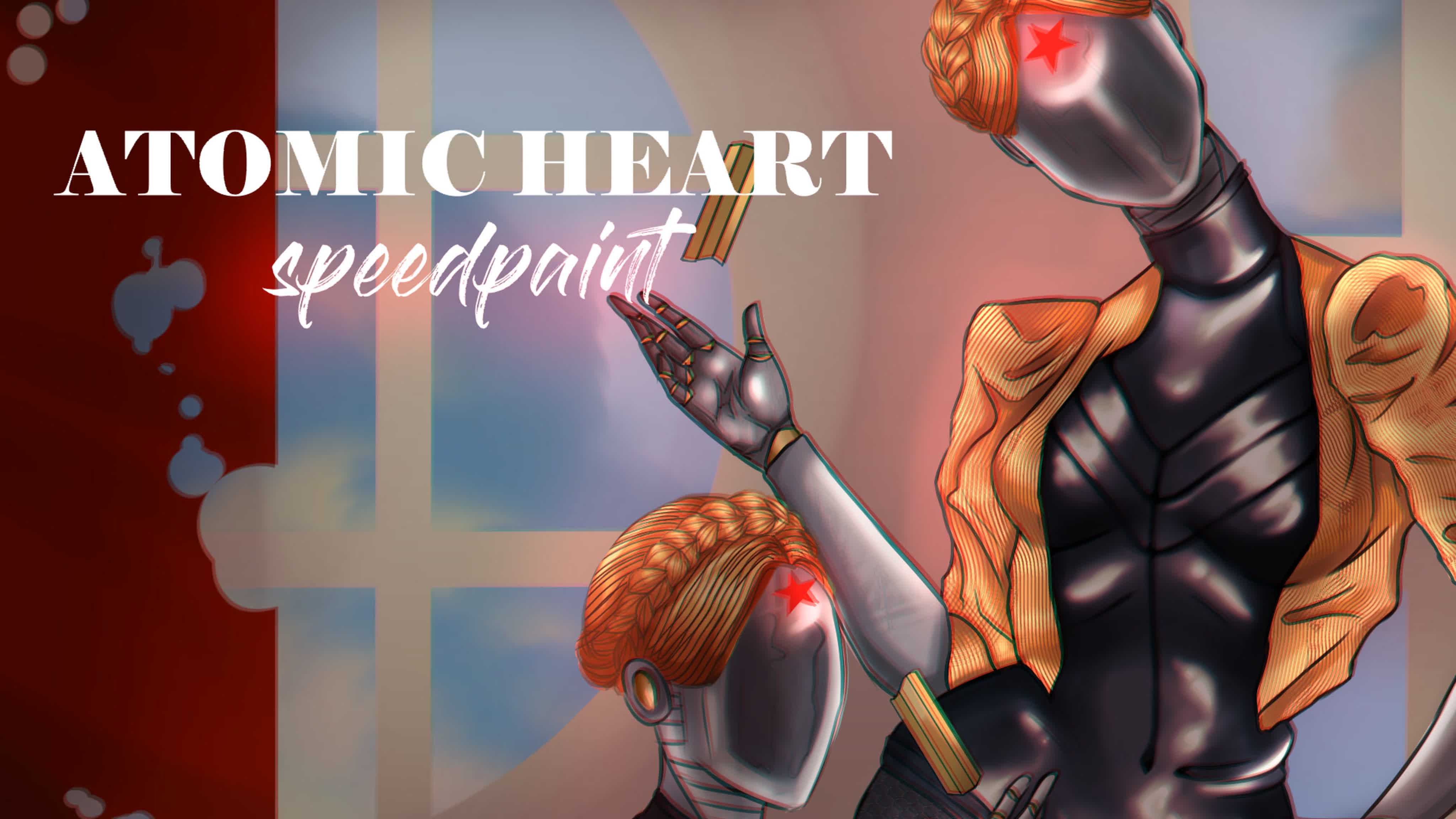 Atomic heart | speedpaint | art | близняшки