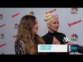 Christina aguilera gushes over alisan porter (e! live from the red carpet)