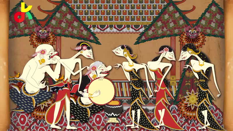 Пьеса «джоко кембанг кунинг» свиток 1 сцена 4