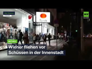 Wiener fliehen vor schüssen in der innenstadt