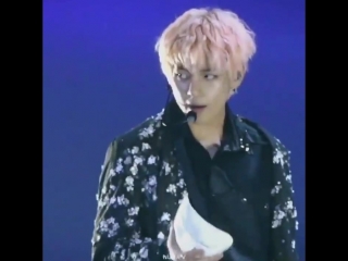 Kim taehyung is out there doin devils work as always look at that smirk behind the mask